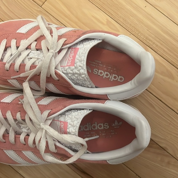 Adidas Gazelle Bold in Pink/White Suede Size 9 - Picture 8 of 10